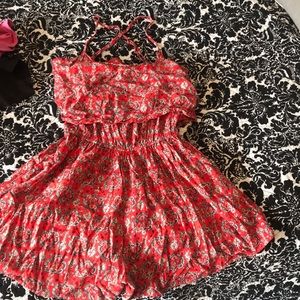Hollister floral romper